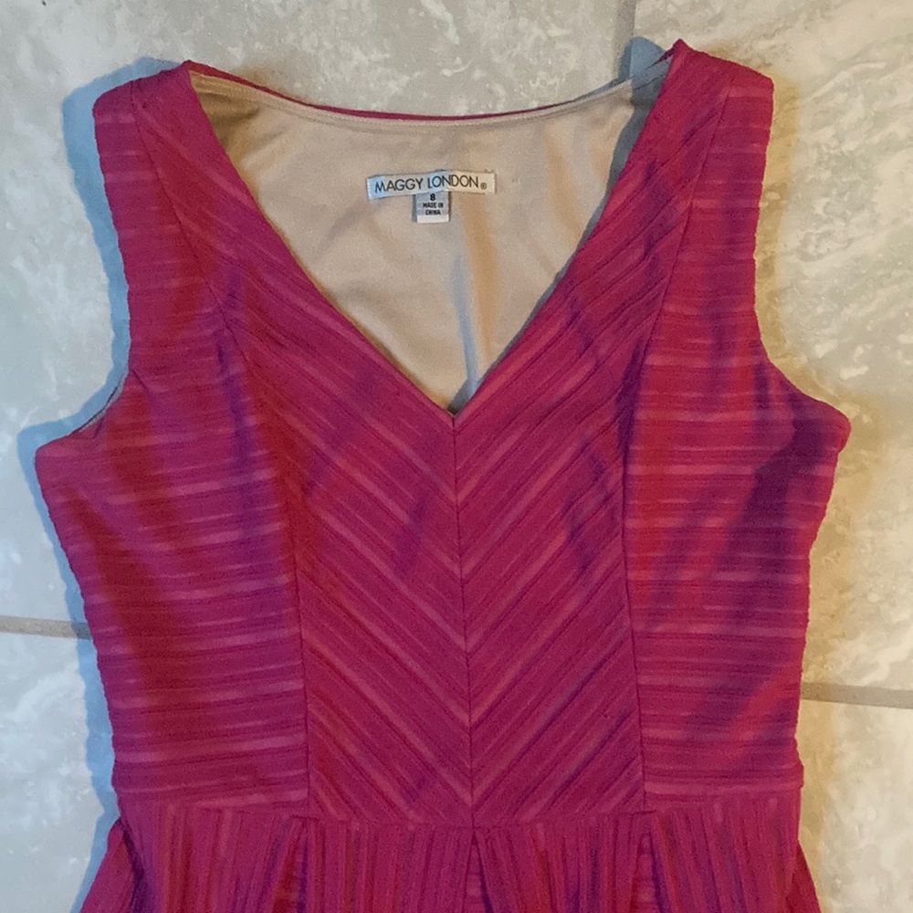 Maggy London pink dress
